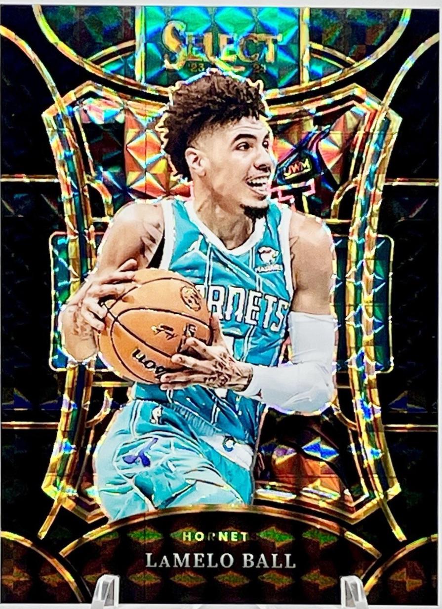 LaMelo Ball [Finite Black Prizm] #348