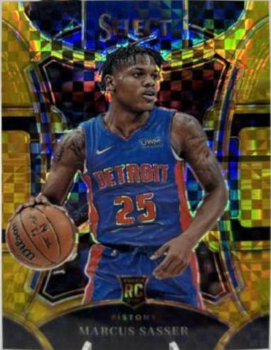 Marcus Sasser [Gold Prizm] #303