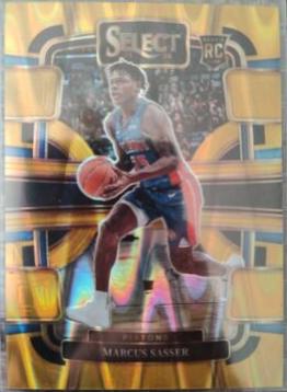 Marcus Sasser [Gold Prizm] #70