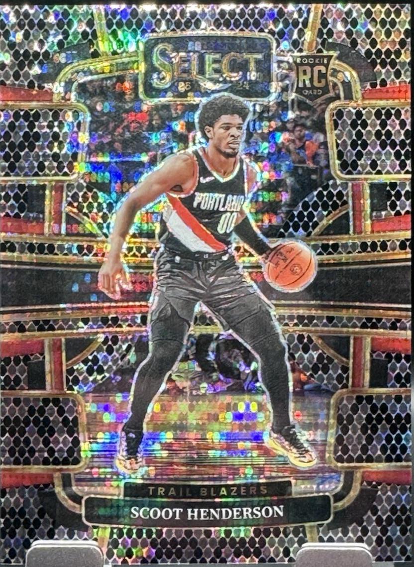 Scoot Henderson [Snake Skin Black Pulsar FOTL Prizm] #77