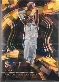 Victor Wembanyama [Cracked Ice Gold Prizm] #288