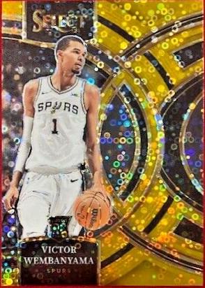 Victor Wembanyama [Disco Gold Prizm] #121