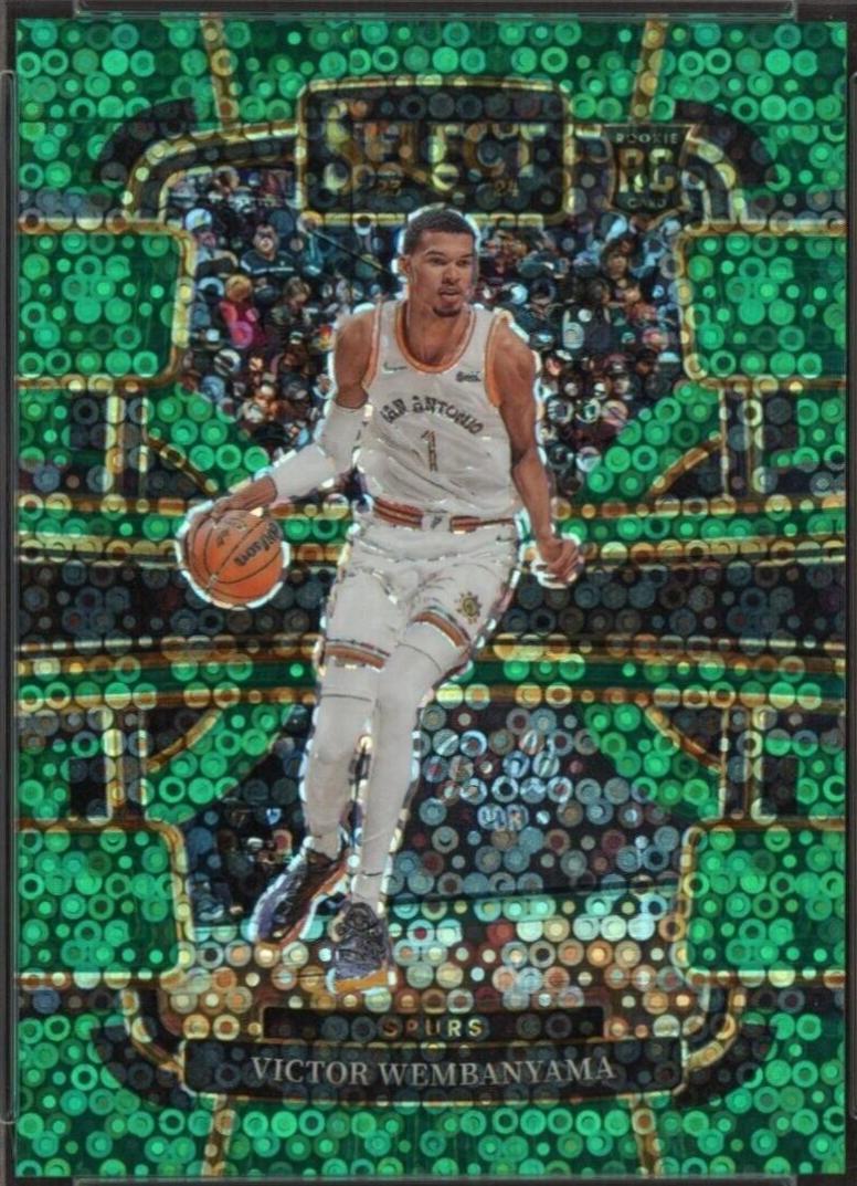 Victor Wembanyama [Disco Green Prizm] #87