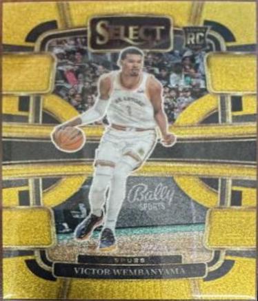 Victor Wembanyama [Glitter Gold Prizm] #288
