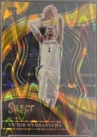 Victor Wembanyama [Tectonic Gold Prizm] #288