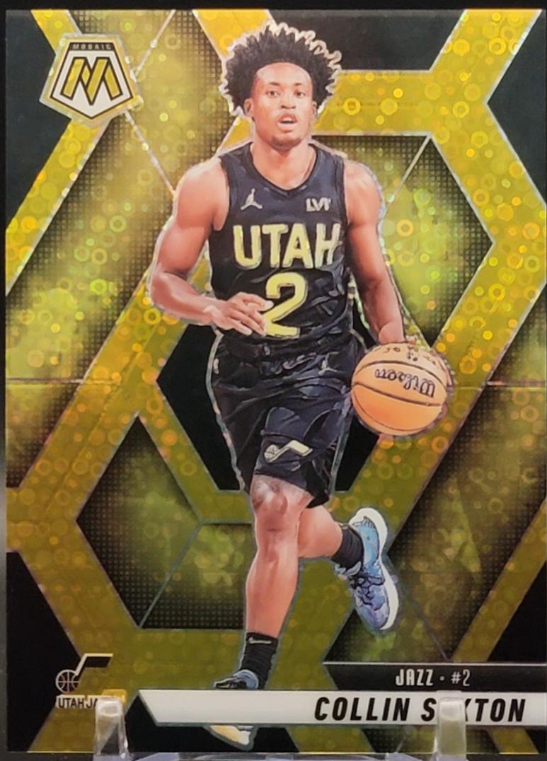 Collin Sexton [Fast Break Gold Black] #166