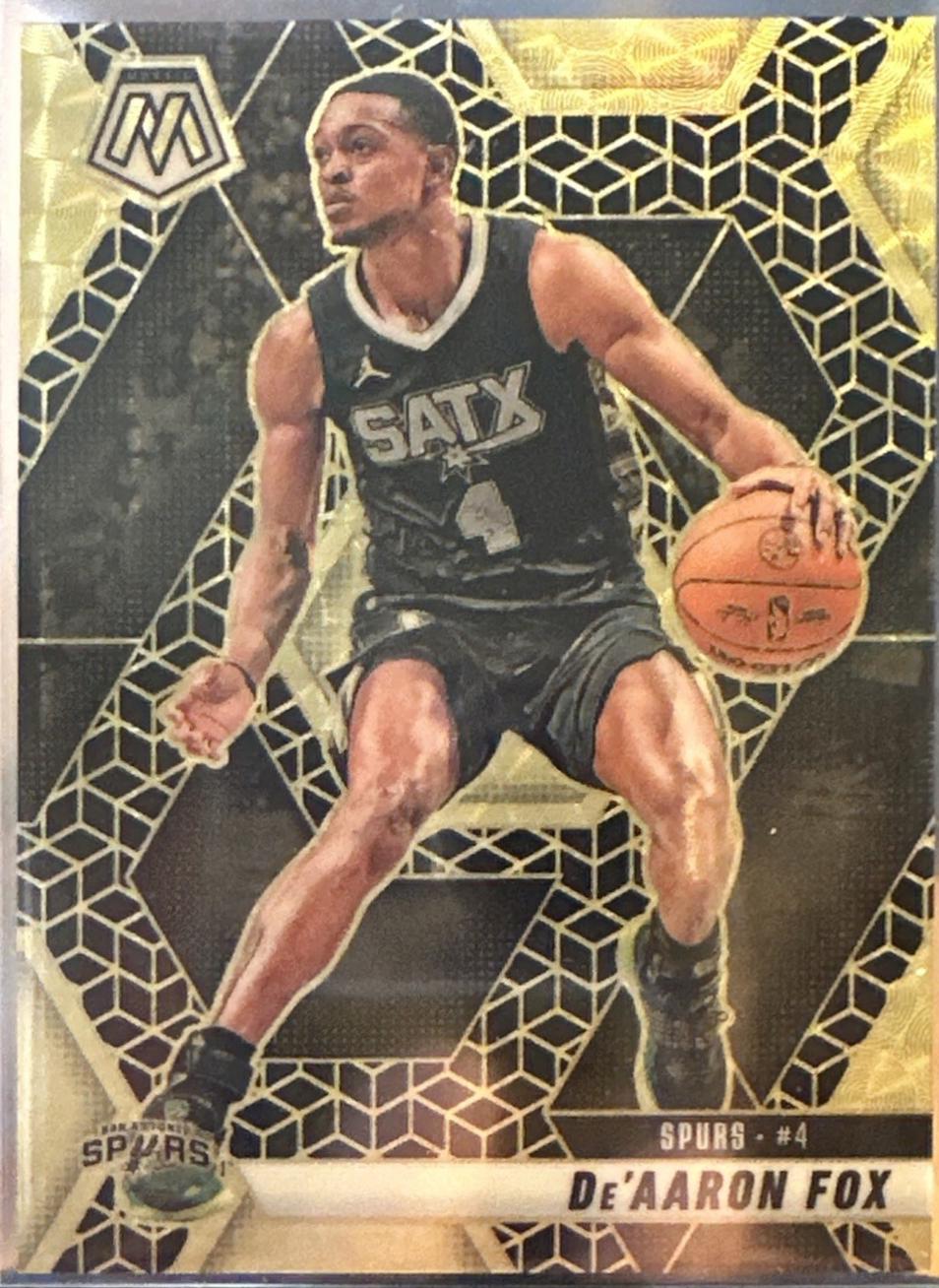 De'Aaron Fox [Spectris Gold Vinyl FOTL] #124