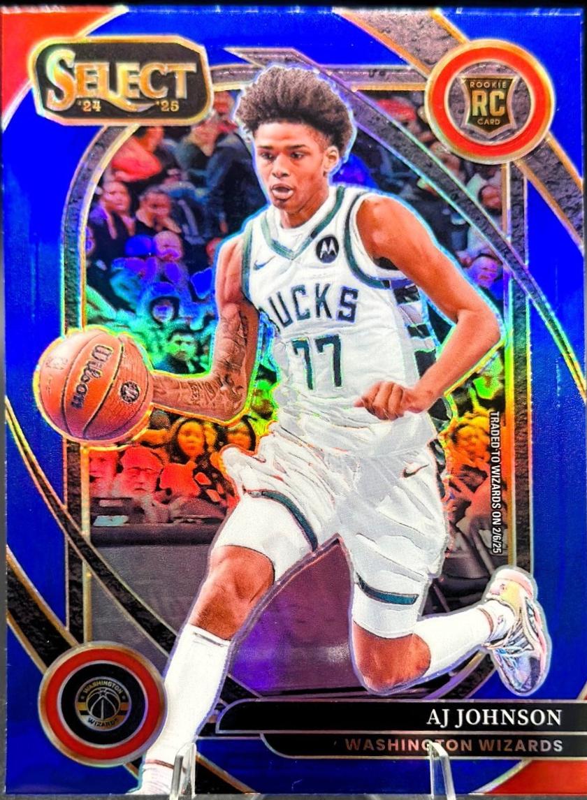 AJ Johnson [Blue Prizm] #300