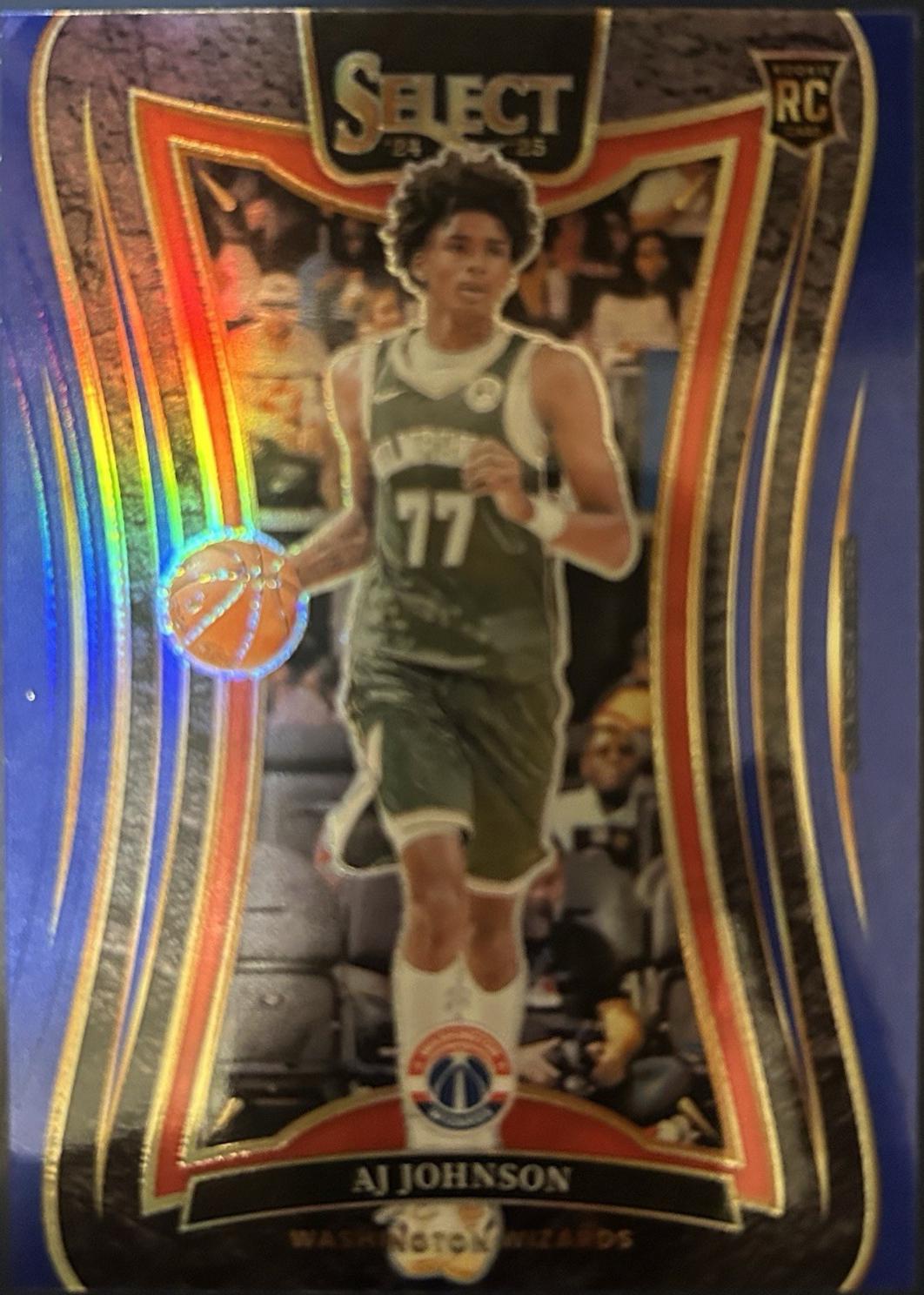 AJ Johnson [Blue Prizm] #376