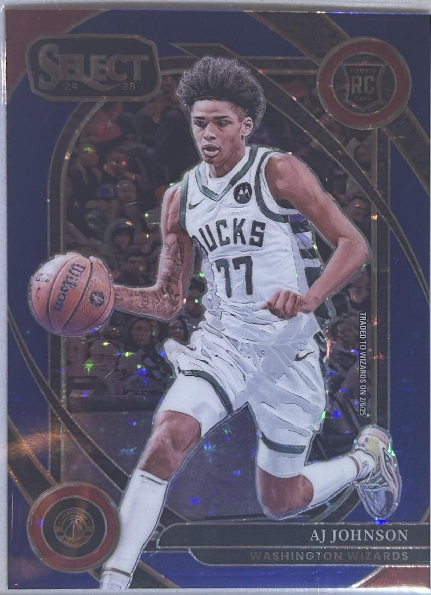 AJ Johnson [Blue Stars Prizm] #300