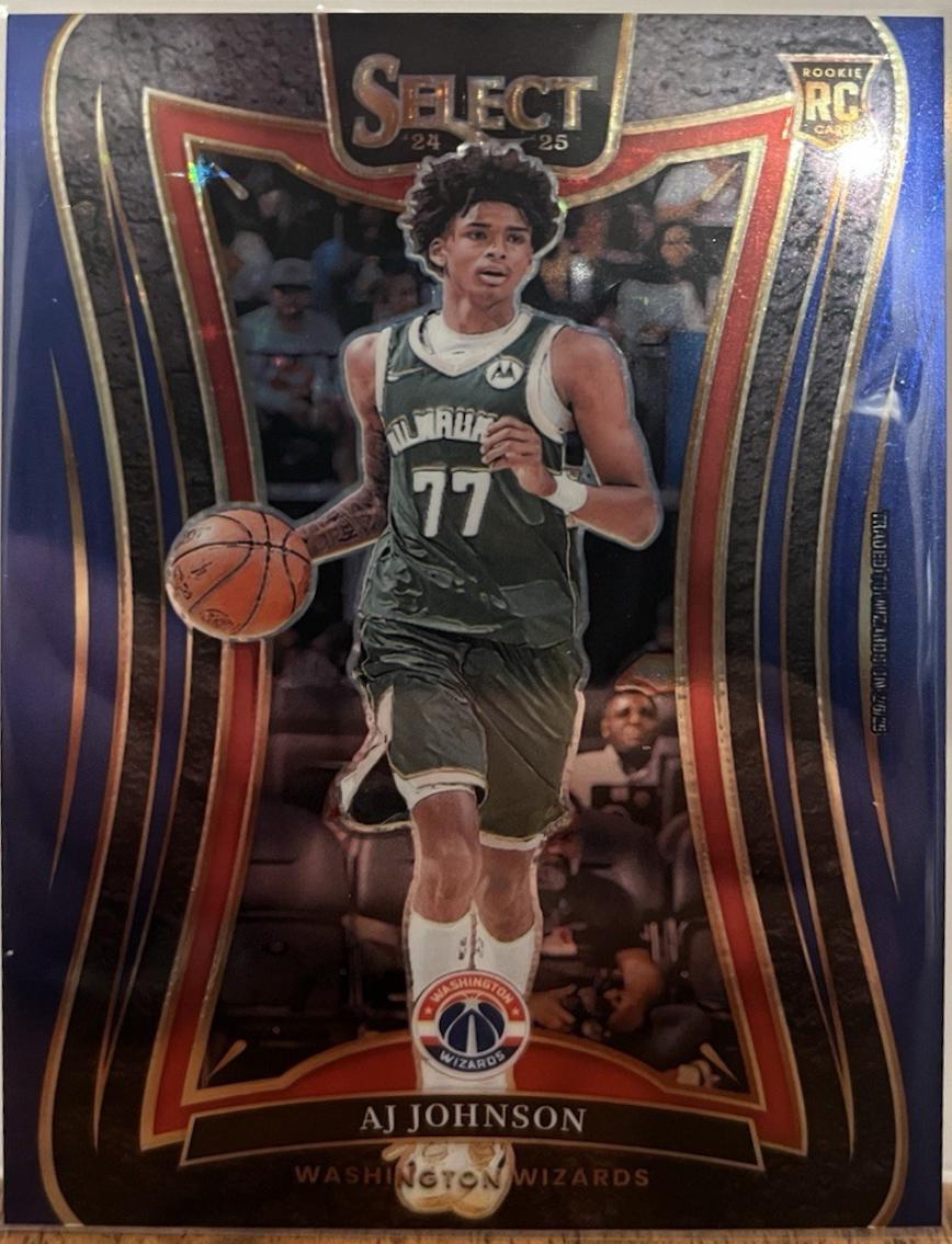 AJ Johnson [Blue Stars Prizm] #376