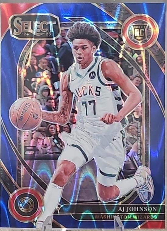AJ Johnson [Blue Tectonic Prizm] #300