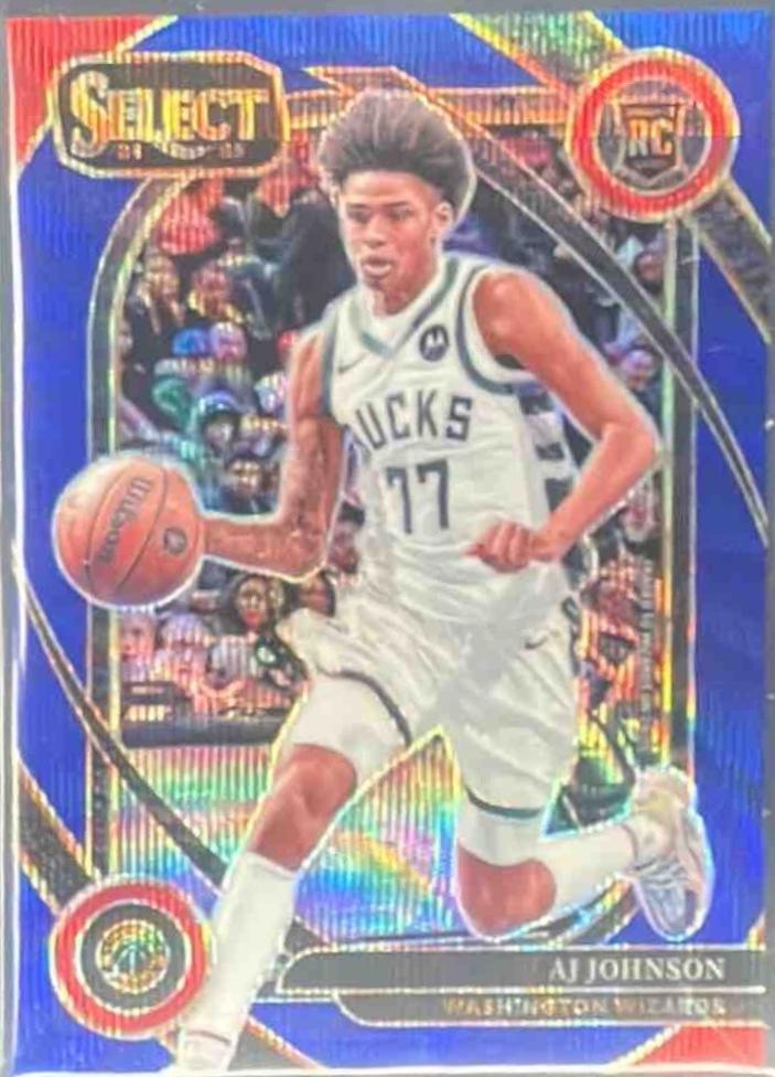 AJ Johnson [Blue Wave Prizm] #300