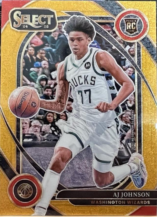 AJ Johnson [Gold Glitter Prizm] #300