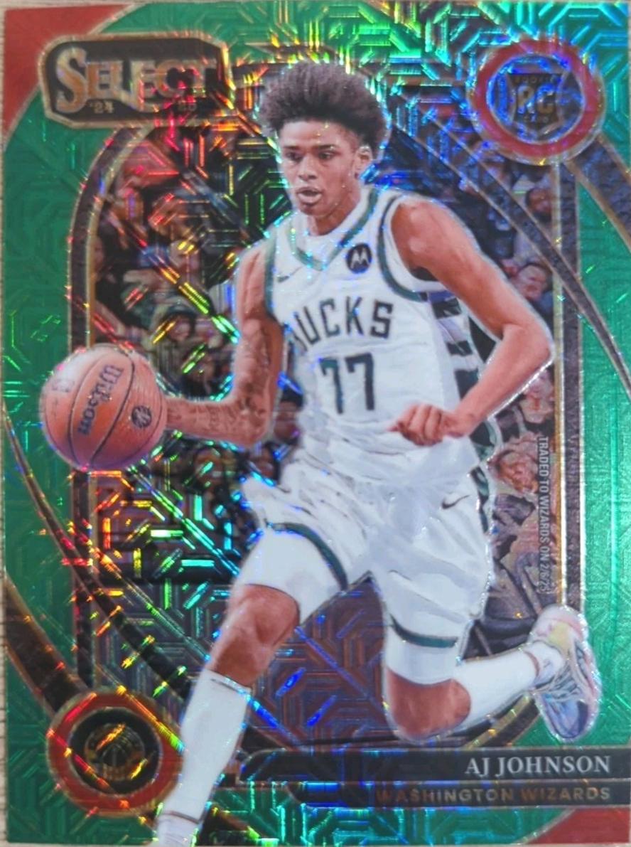 AJ Johnson [Green Mojo Prizm] #300