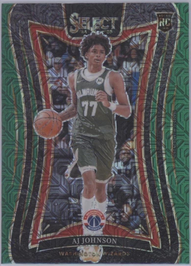 AJ Johnson [Green Mojo Prizm] #376