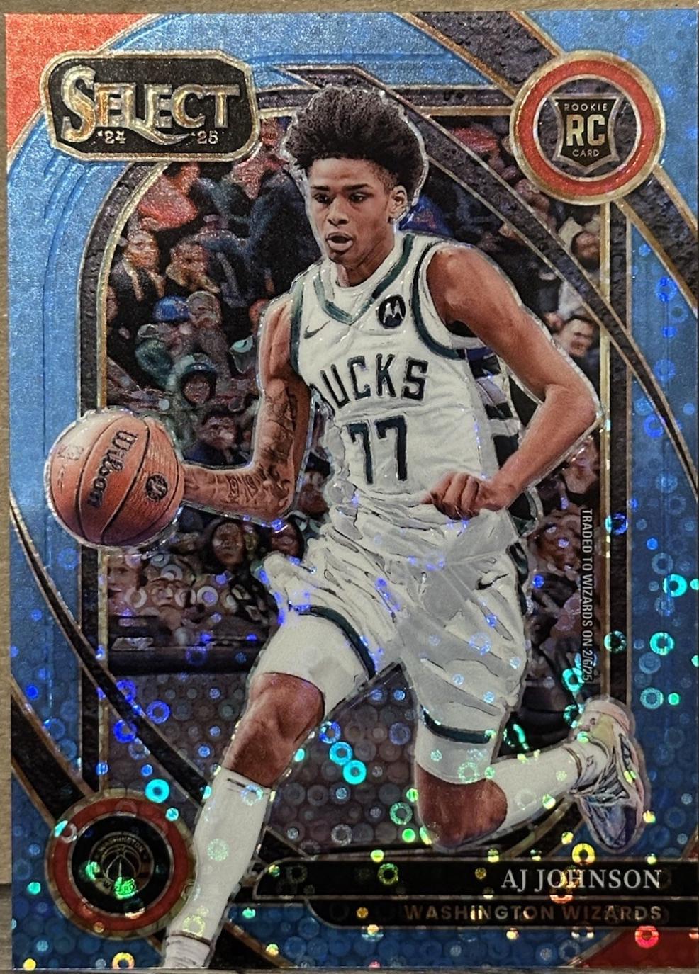 AJ Johnson [Light Blue Disco Prizm] #300