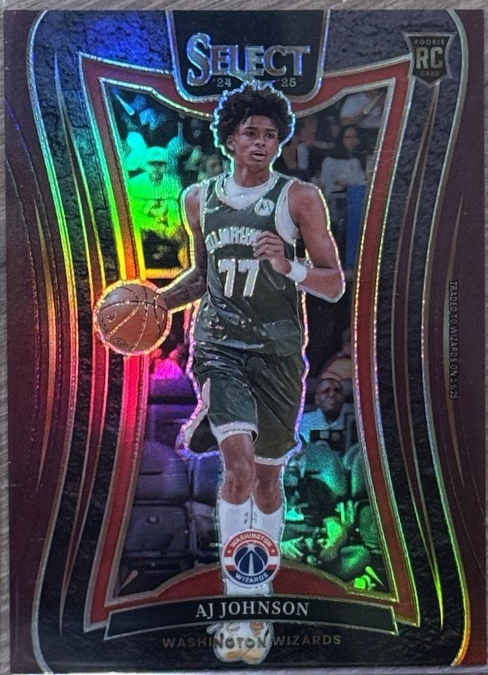 AJ Johnson [Maroon Prizm] #376