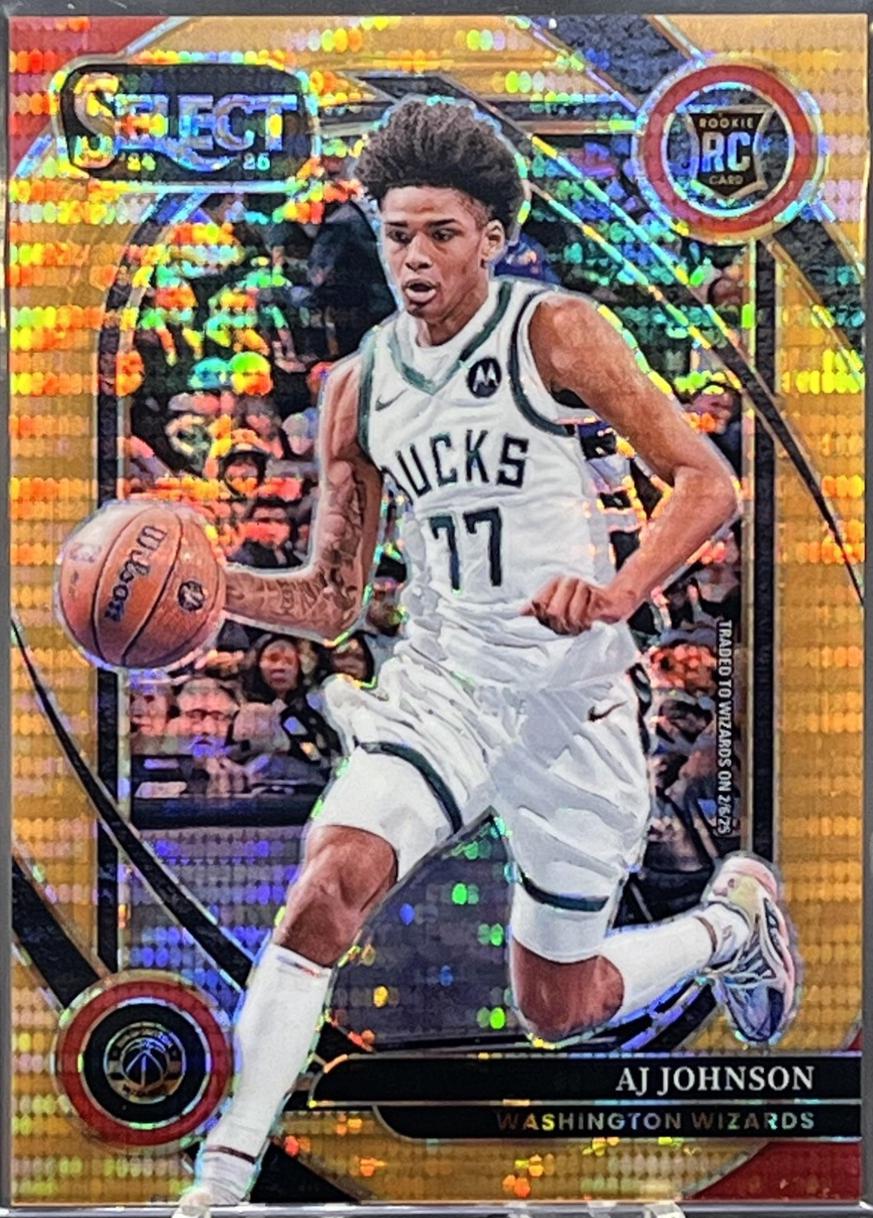 AJ Johnson [Neon Orange Pulsar Prizm] #300