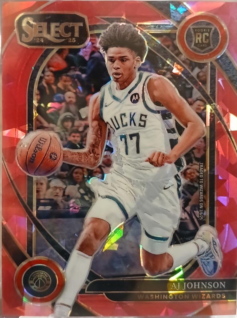 AJ Johnson [Pink Cracked Ice Prizm] #300