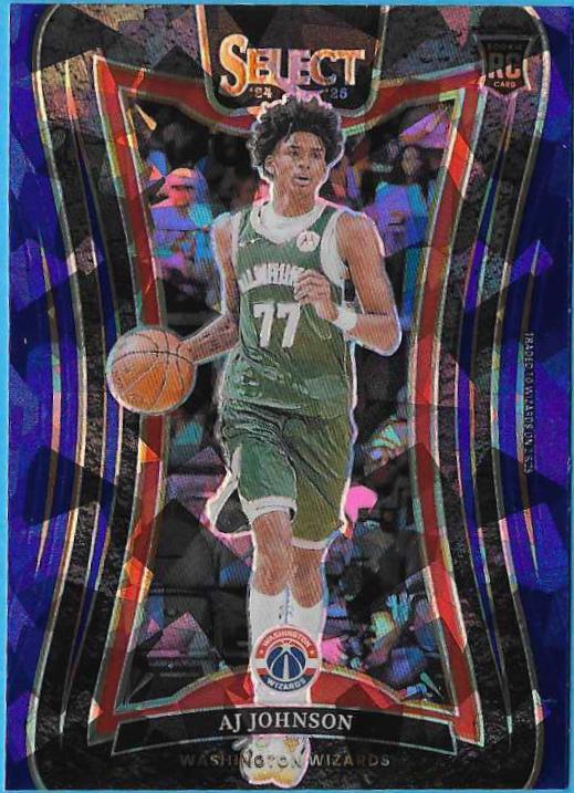 AJ Johnson [Purple Cracked Ice Prizm] #376