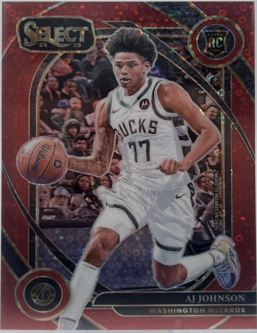 AJ Johnson [Red Cracked Ice Prizm] #300
