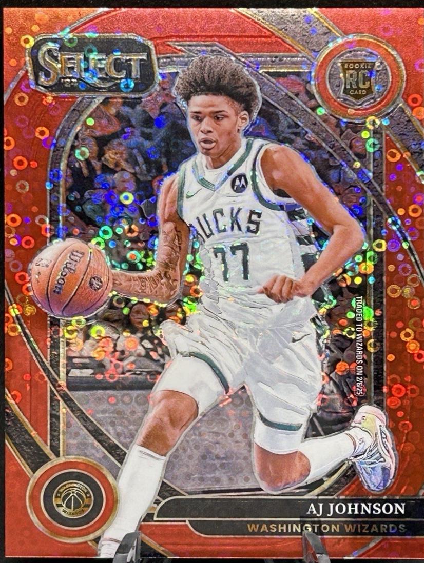 AJ Johnson [Red Disco Prizm] #300