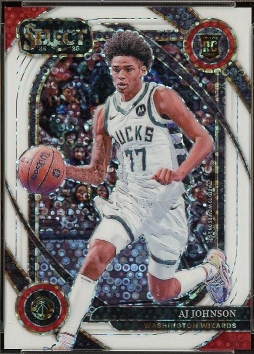 AJ Johnson [White Disco Prizm] #300
