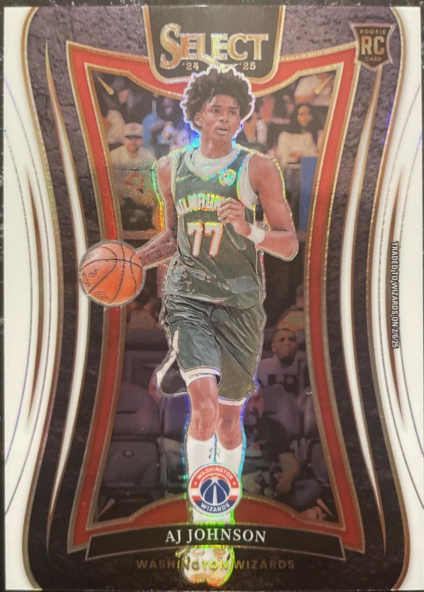 AJ Johnson [White Prizm] #376