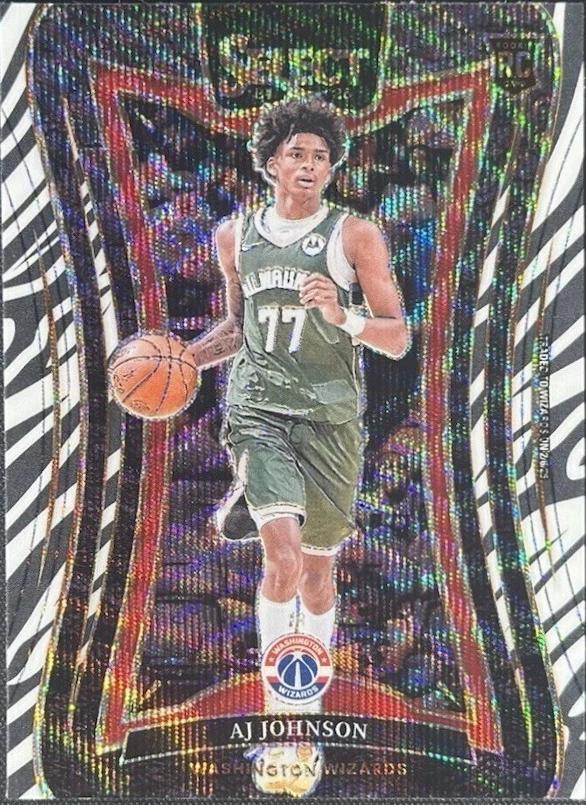 AJ Johnson [Zebra Prizm] #376