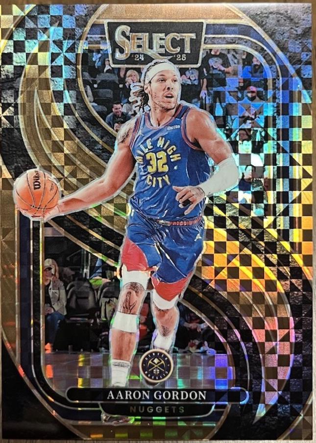 Aaron Gordon [Bronze Checker Prizm] #142