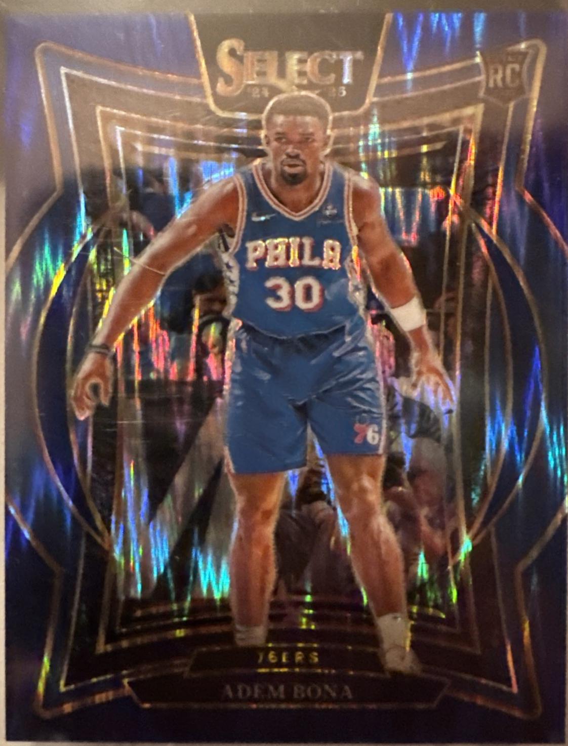 Adem Bona [Blue Flash Prizm] #97