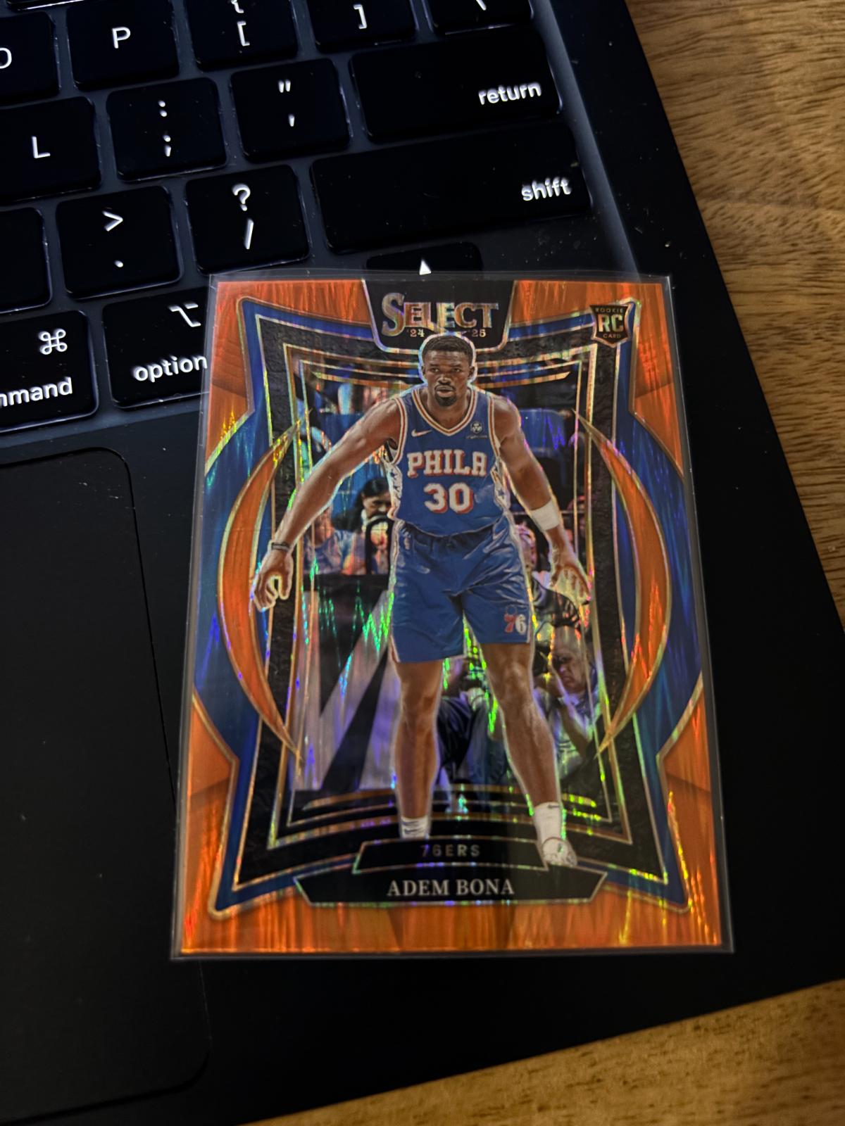 Adem Bona [Orange Flash Prizm] #97