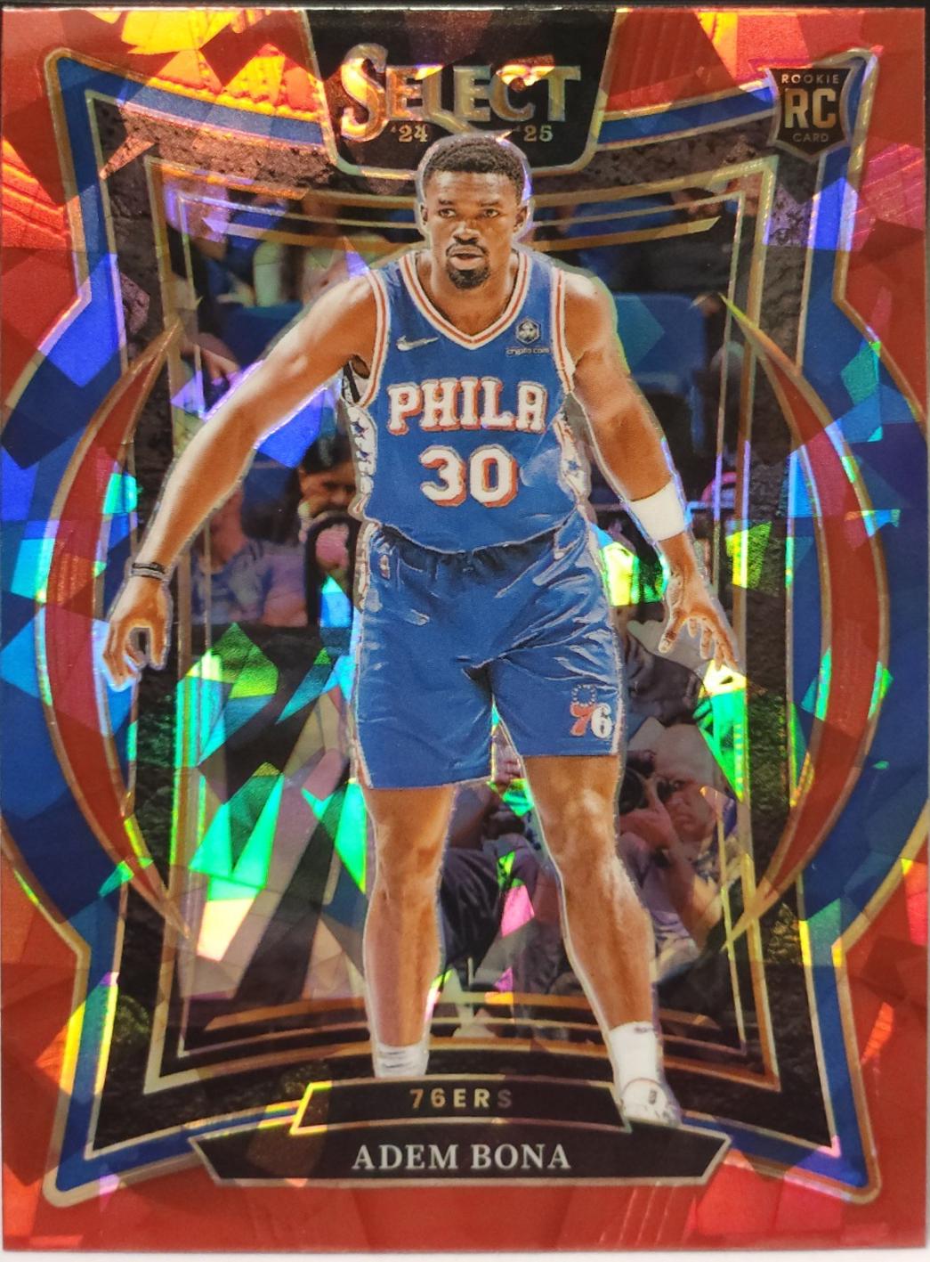 Adem Bona [Red Cracked Ice Prizm] #97