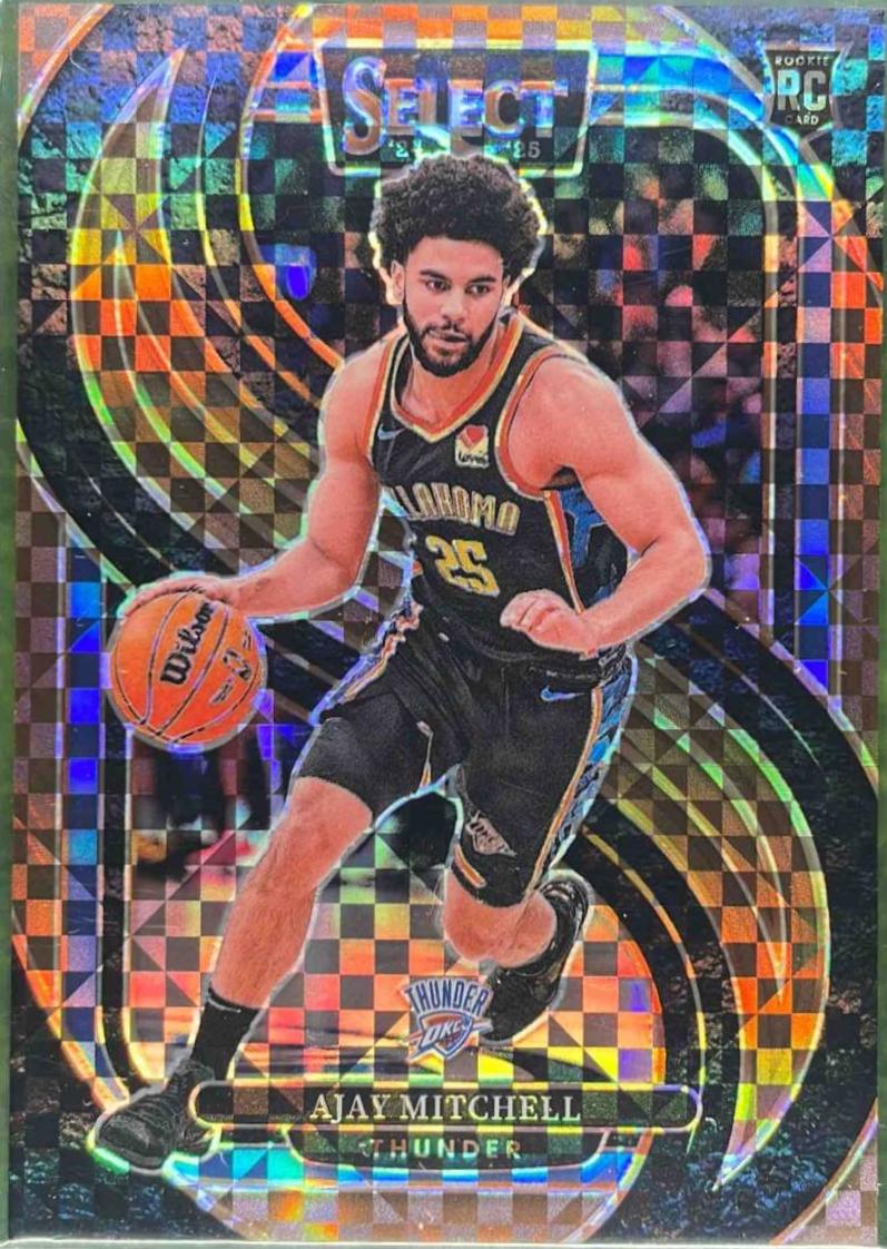 Ajay Mitchell [Bronze Checker Prizm] #194