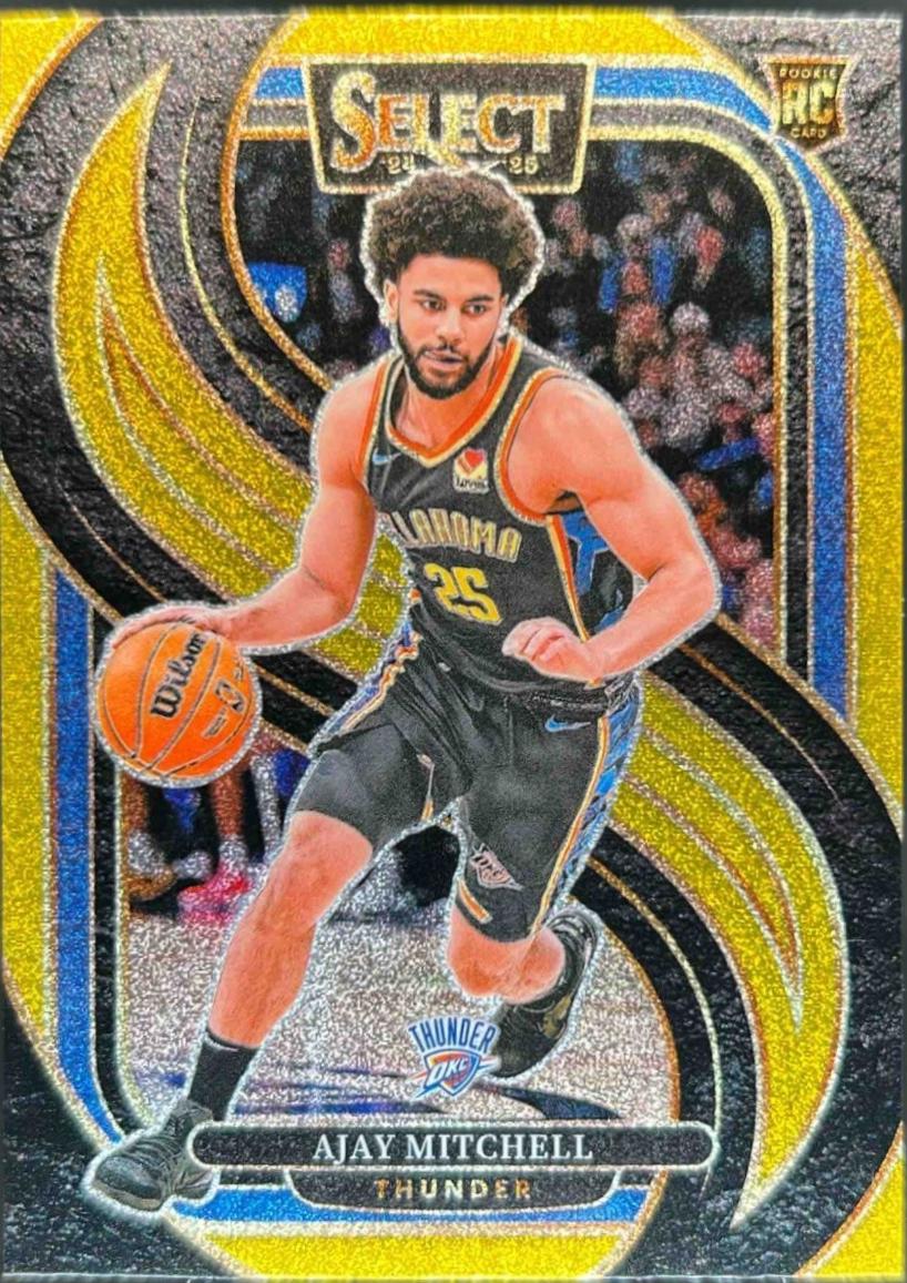 Ajay Mitchell [Gold Glitter Prizm] #194