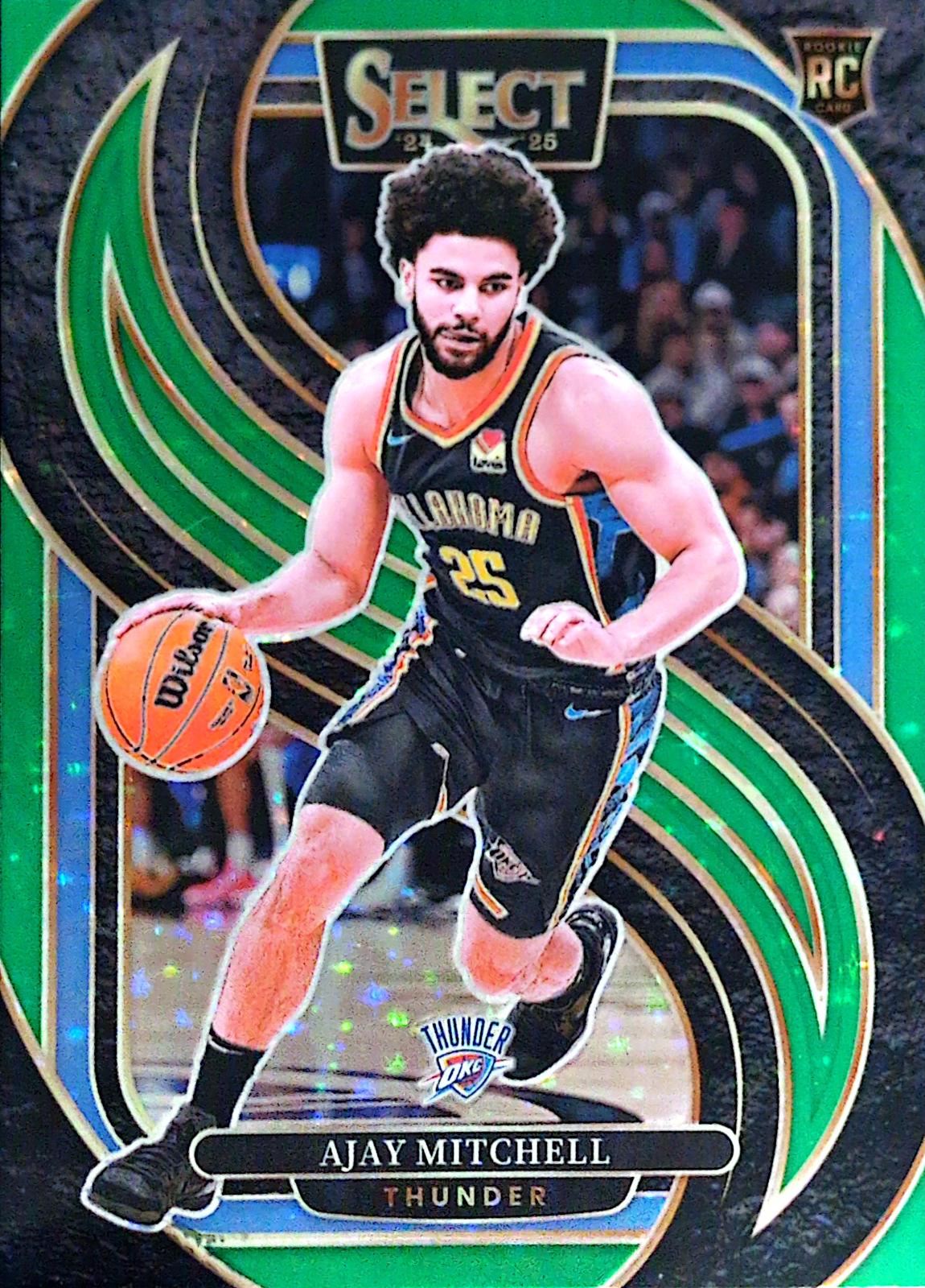 Ajay Mitchell [Green Stars Prizm] #194