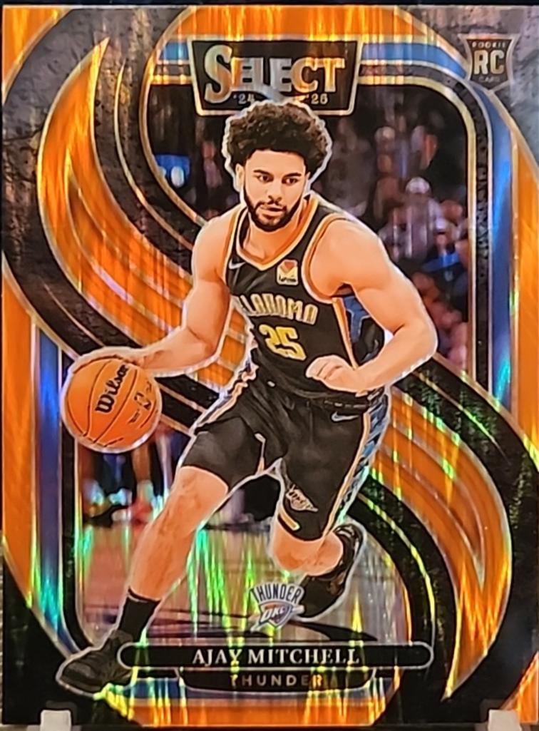 Ajay Mitchell [Orange Prizm] #194