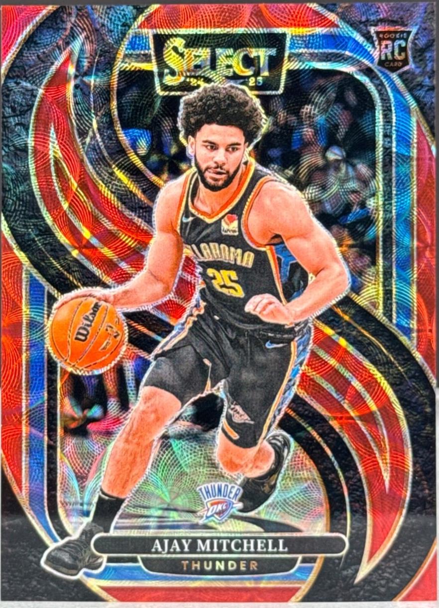 Ajay Mitchell [Red Scope Prizm] #194