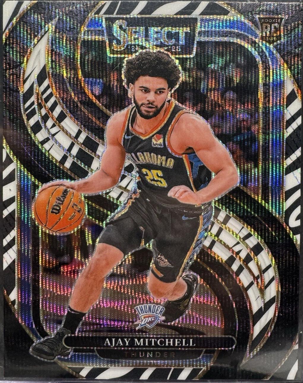 Ajay Mitchell [Zebra Prizm] #194