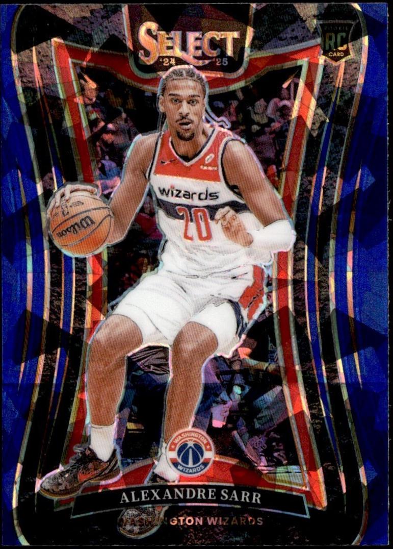 Alexandre Sarr [Blue Cracked Ice Prizm] #399