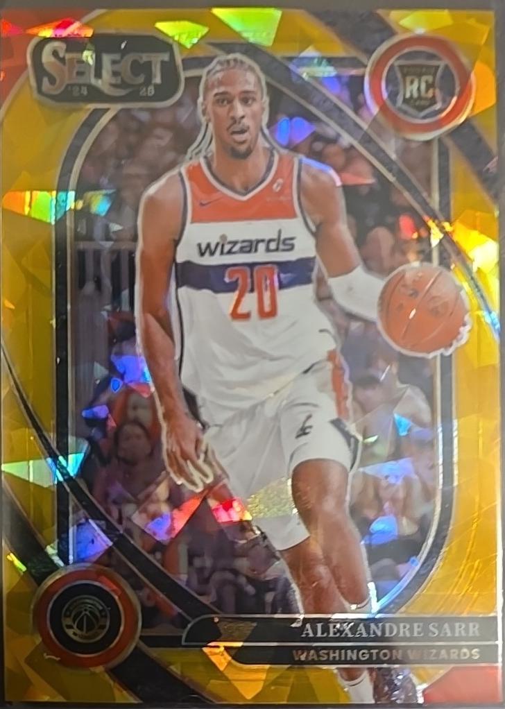 Alexandre Sarr [Gold Cracked ice Prizm] #274