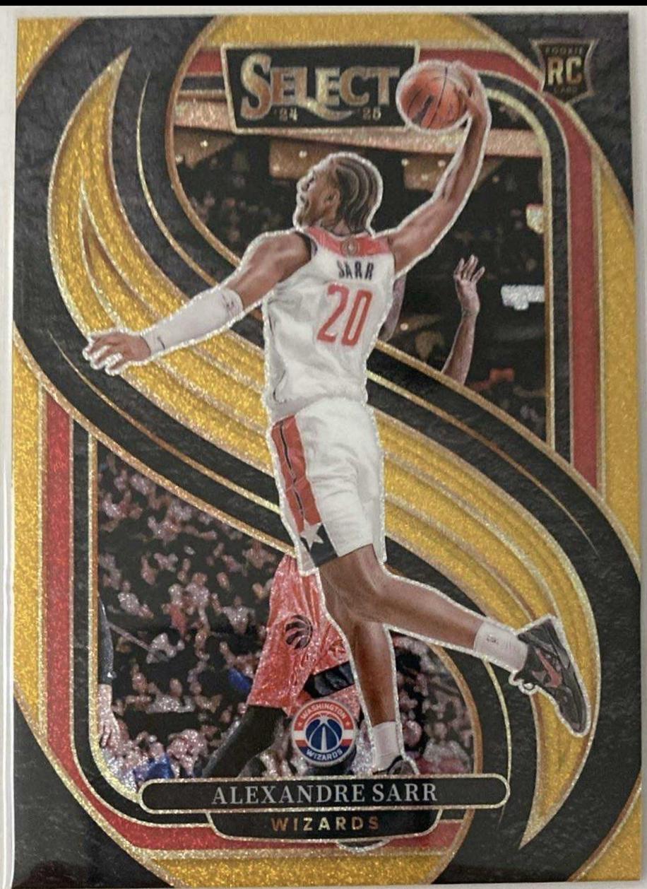 Alexandre Sarr [Gold Glitter Prizm] #185