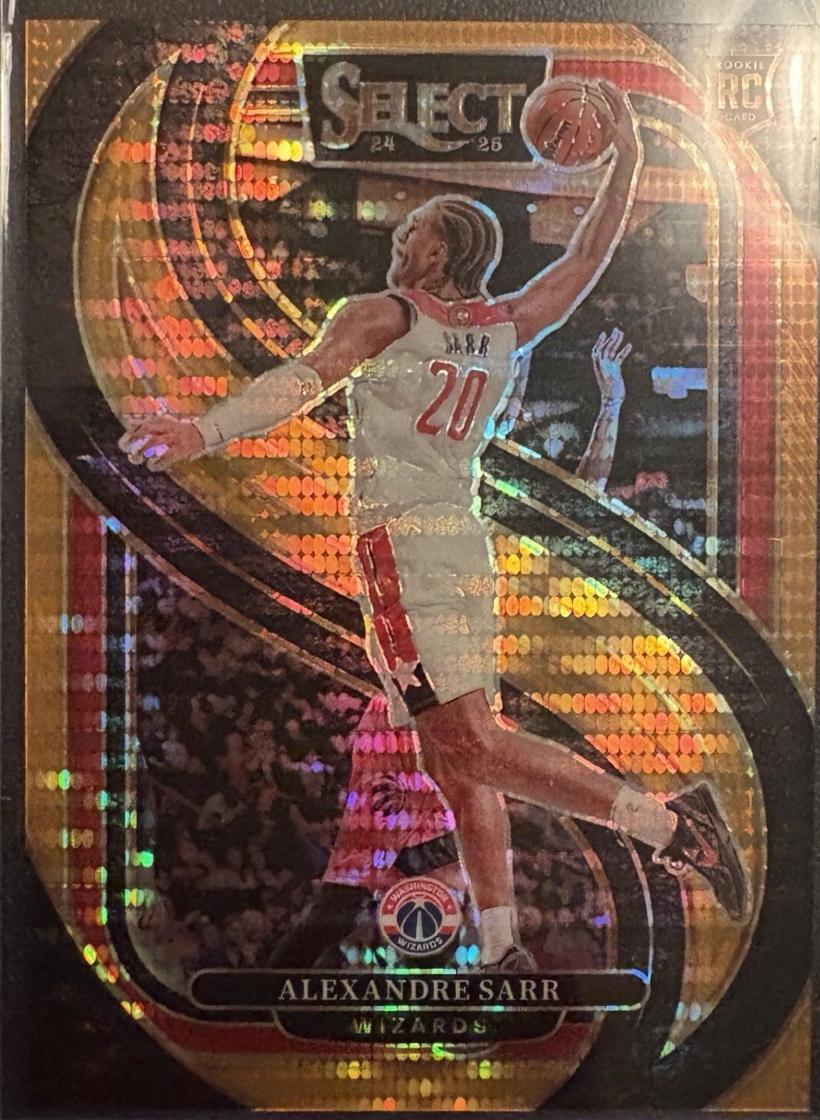 Alexandre Sarr [Neon Orange Pulsar Prizm] #185