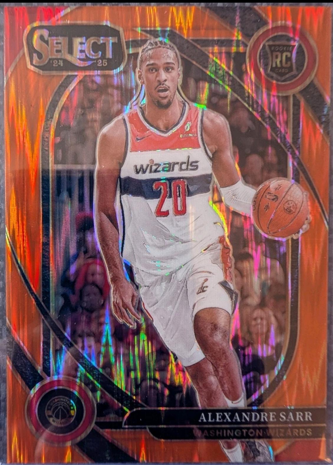 Alexandre Sarr [Orange Flash Prizm] #274