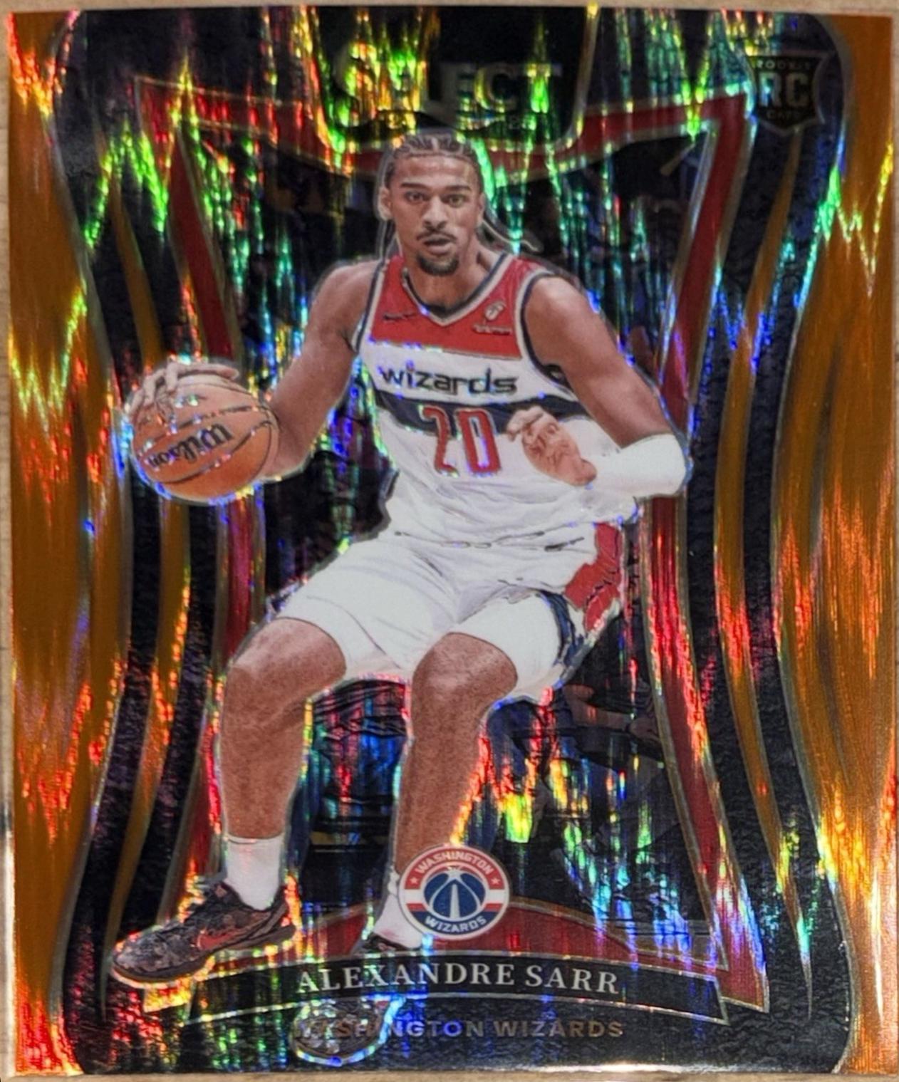 Alexandre Sarr [Orange Flash Prizm] #399
