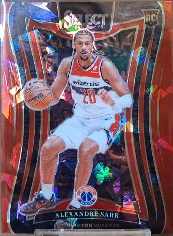 Alexandre Sarr [Red Cracked Ice Prizm] #399