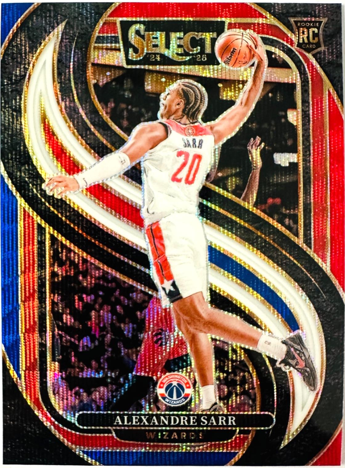 Alexandre Sarr [White Wave Prizm] #185