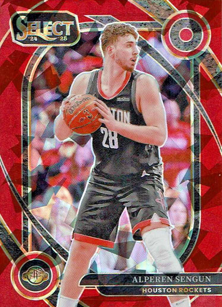 Alperen Sengun [Red Cracked Ice Prizm] #212