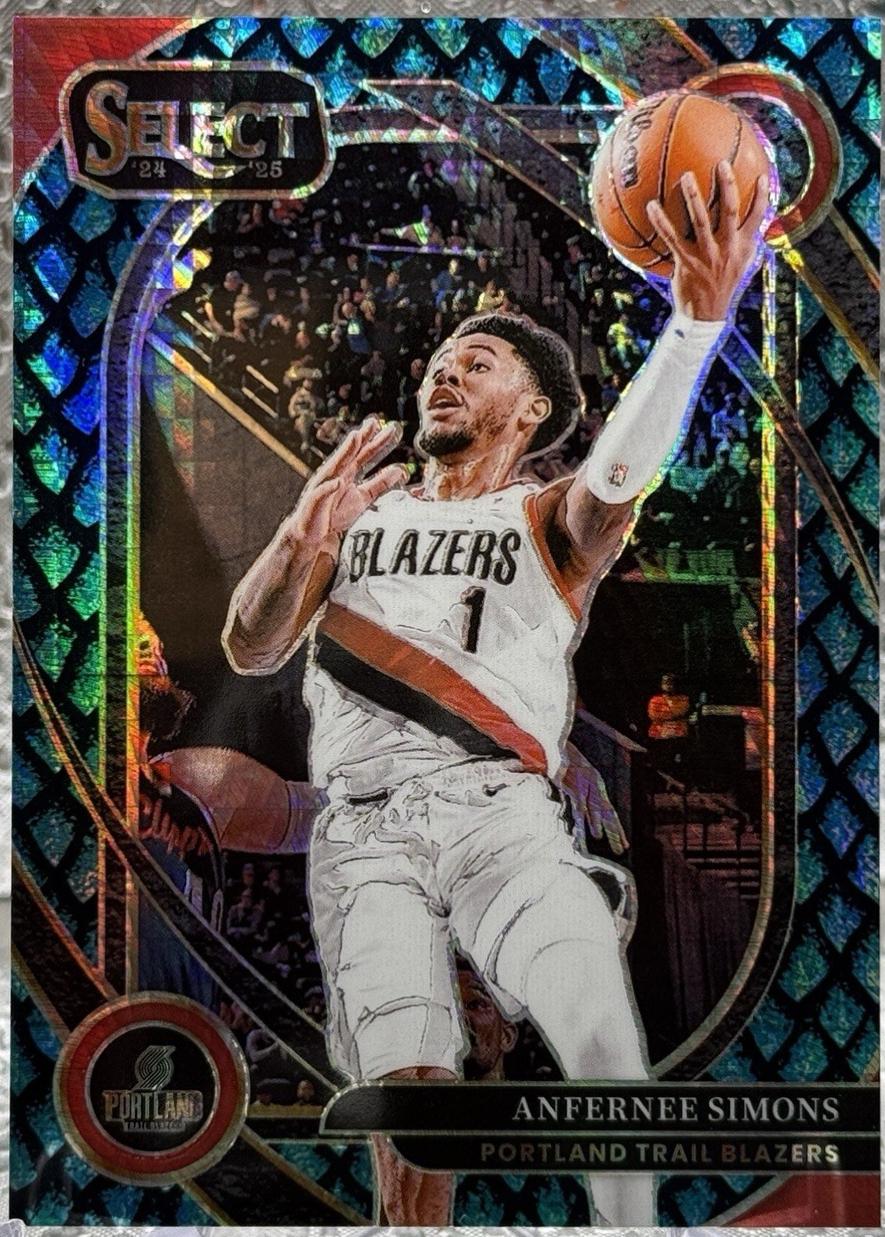 Anfernee Simons [Dragon Scale Prizm] #208